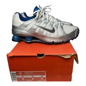 Nike Shox Turb OH+ 313827-102 Men’s Shoes LEFT SIZE 11 RIGHT SIZE 12 White READ
